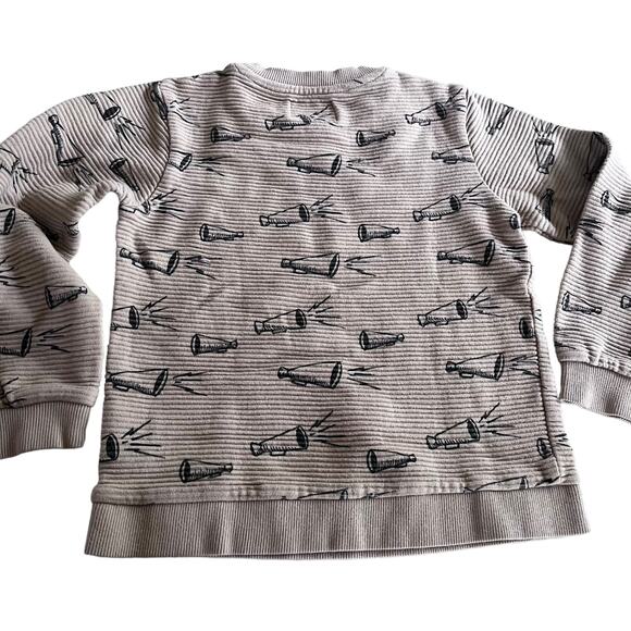 Sproet & Sprout boys waffle sweatshirt size 5/6 - Picture 3 of 5